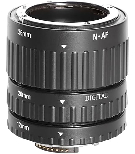 Amazon.com : FocusFoto Macro Extension Tube Ring Set for Nikon F